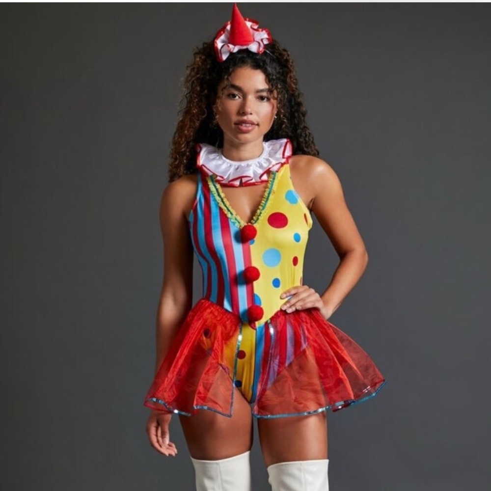 Forever 21 Vibrant Clown Costume